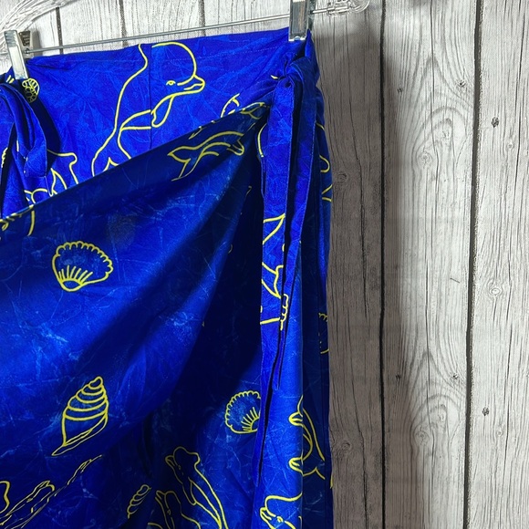 Rima beachwear 2-pc dolphin print pants and top set size large - Picture 5 of 16